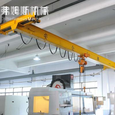 China Bridge Crane Fully automatic 16T single beam bridge crane controlled by PLC Large construction machines are used in factories, docks and ware for sale