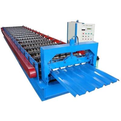 China Processing corrugated steel sheets Africa Factory Sale GI/GL/PPGI/PPGL Corrugated Roofing Sheet Machine for sale