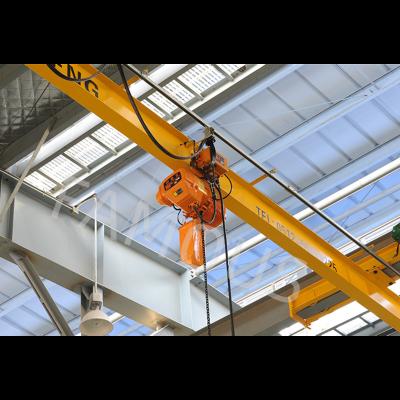 China Bridge Crane Customized O/H Crane 5 10 16 20 Ton Workshop Warehouse Modular Bridge Crane Single Girder Overhead Crane for sale