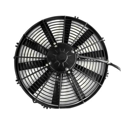 China 14 inch universal condenser fan with straight blade and curved blade universal for sale