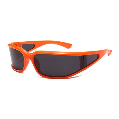 China New Sports Sunglasses 2021 Sports Sunglasses Outdoor Cycling Fishing Leg Mirror Unique Lens Design Driving Auto Shot Sunglasses For Women Men 2101 for sale