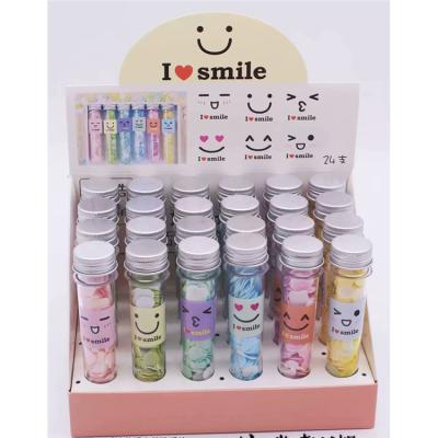 China Mini Child Hand Washing Soap Fruit Base Cleaning Portable Cartoon Paper Clean Disposable Bath Soap Hand Wash Paper Travel Soap for sale