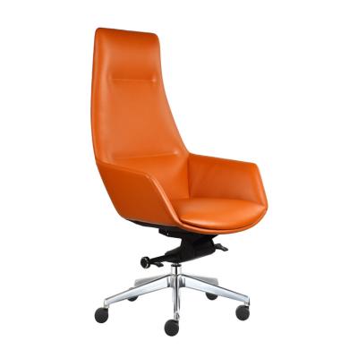 China Good Price Fashion Adjustable Modern Genuine Leather Director's Office Executive Chair (Height) for sale