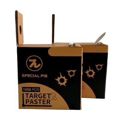 China Airsoft Shooting Shooting Target Sticker With Dispense Box For IPSC Sheet Target for sale