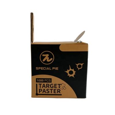 China Airsoft Shooting Air Gun Shooting Target Wholesale Paper Material Sticker With Dispenser Box for sale