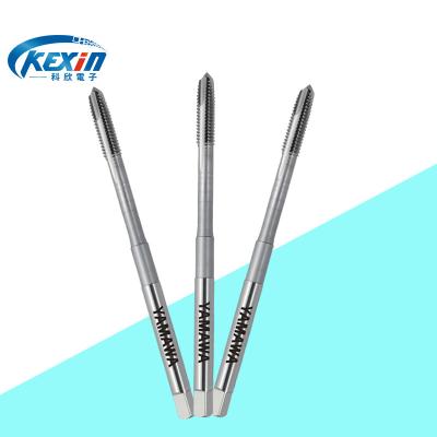 China HSS-E straight spline M4 M5 M6 M8 M10 M16 M20 hss hand machine tap set for sale