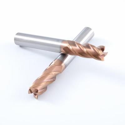 China High Quality Super Coated CNC Milling Cutter 8mm Single Flute End Mill For Aluminum End Mill Machine Router 6*17 Aluminum Processing Bit for sale