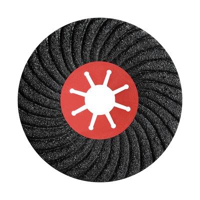 China Wholesale High Quality Black Abrasive Disc Metal Marble for Grinding and Polishing 20000pcs/week for sale