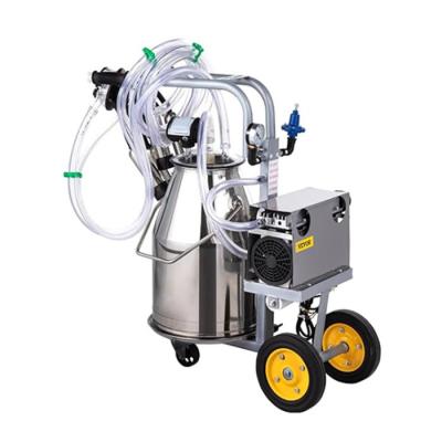 China HL-JN11-Cust 0.55Kw Electric Cow Milking Machine with 25L Stainless Steel Bucket for sale