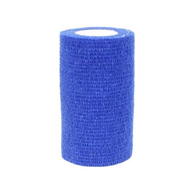 China Hoof Trimming Tools Blue Non Woven Self-adhesive Bandage 4.5m X 10cm for sale