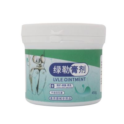 China Lvle Qintment Grün 450G Heilende Hufecreme Reparatur und Regeneration von Hufen 30-45 Anwendungen zu verkaufen