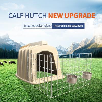 China UV Resistant Galvanized Calf Shelter For Superior Protection 2200*1500*1550mm for sale