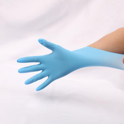 China Powder Free Cosmetology Surgical Disposable Nitrile Gloves With 4G Each Piece for sale