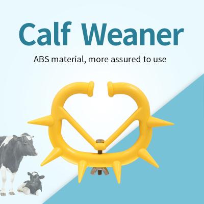 China Dairy Farming Adjustable Cattle Weaning Device with ABS and SS304 Screw for sale