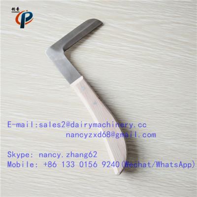 China Longlife Goat Handled Cutter For Hoof , Hoof Trimmer Hoof Cutter Sharp Knife for sale