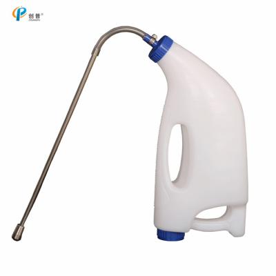 China 3l PE Calf Drench Bottle Cow Milk Food Grade Material for sale