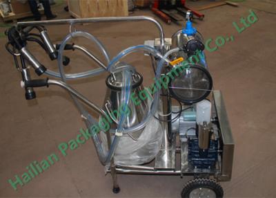 China Portable Mobile Milking Machine Farm Trolley , bucket milking machine for sale