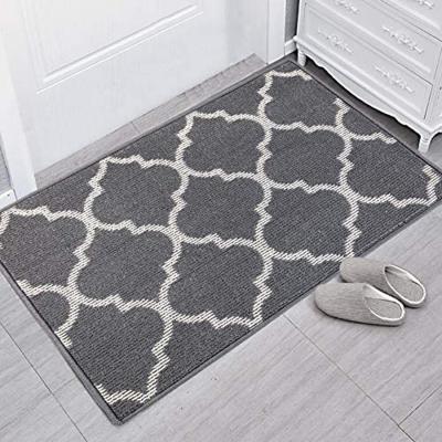 China Washable Custom Non-slip Mats Water Absorption Door Mat Family Door Living Room Polypropylene Fiber Carpet Covers for sale