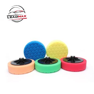 China Durable Auto Sponge Pad 6 Inch M14 Foam Buffing Polish Pad For Car Detailing And Finishing for sale