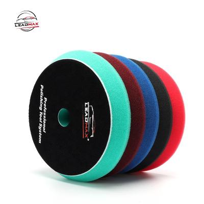 China Sale 5/6inch DA Polisher Durable Top 5pcs Polishing Foam Pad Set For Car Detailing for sale