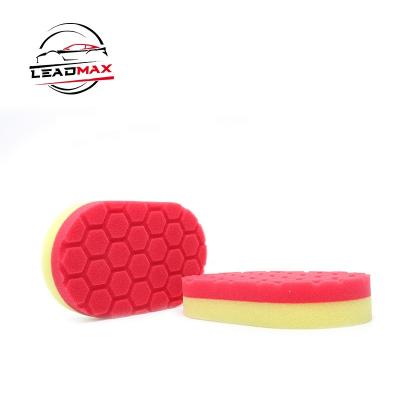 China High Quality Detailing Sponge 6inch America Polyester Polishing Pad Application Soft Hand Polishing Pads For Shoe Polishing for sale