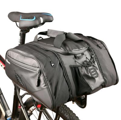 China PU SENDE SDBG003 Bicycle Carrier Rack Bike Trunk Bag Water Resistant Bike Back Seat Rear Cargo Bag Cycling Luggage for sale