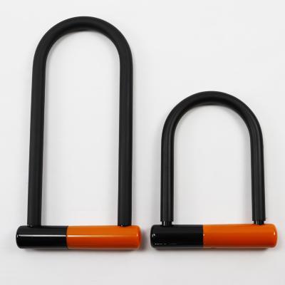 China Copper+Alloy steel+Engineering-plastics SENDE anti theft bicycle U lock MTB road mountain lock security bicycle steel cycling locks for sale