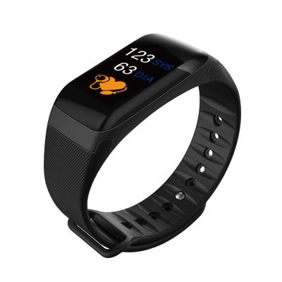 China Pedometer 30% OFF Discount Wholesale BT Notice Sport Fitness Band Bracelet F1 Smarter for sale