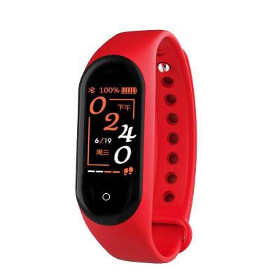 China Heart Rate Monitor Factory M4 Band Heart Rate Monitor Health Sports m4 smart bracelet with lefun Health App for sale