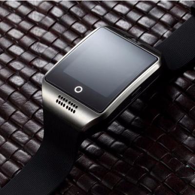 China Cheap price rubber smart watch q18 fitness smart watch with camera facebook sync sms calls for sale