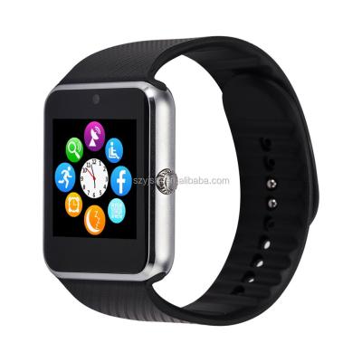 China GT 08 smart fitness watch smart watch support SIM and TF card with camera and MP3 by GT08 smartwatch for sale