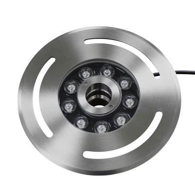 China 27W/36W/54W custom rig stainless steel underwater fountain jet dmx dry ring led fountain light for sale