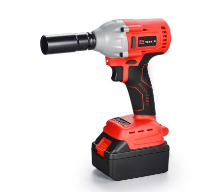 China YUY-6621WD Brushless Heavy Duty High Battery Torque Screwdriver 21V Cordless Impact Wrench Impact Wrench for sale