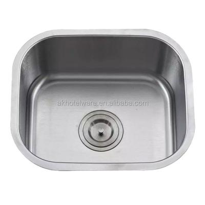 China Industrial Kitchen/Commercial Single Bowl Kitchen/Restaurant Canteen Undermount Kitchen Sink Stainless Steel Hand Sink Laundry Sink Factory for sale