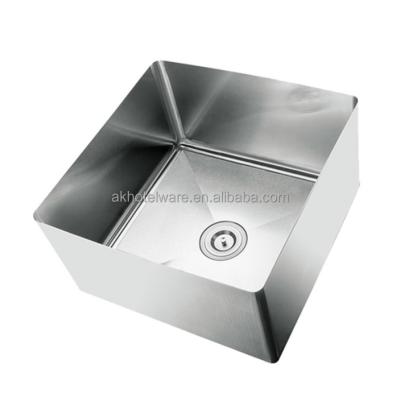 China 201 304 Stainless Steel Sink Bowl Kitchen Sink Canteen Customized Industrial Welding Industrial Kitchen/Restaurant Kitchen/Commercial Basin In Singapore/Philippines Factory for sale