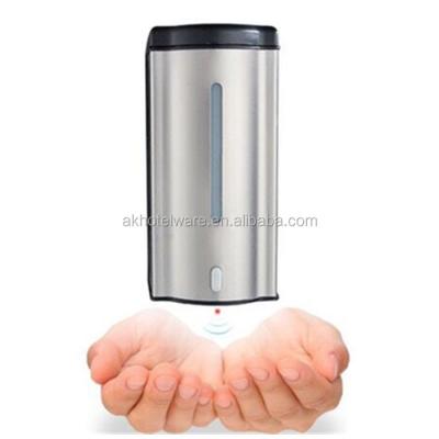 China Stainless Steel Modern Automatic Outdoor Wall Mounted Soap Dispenser for Hotel Restaurant/Hospital/Commercial Kitchen/School for sale