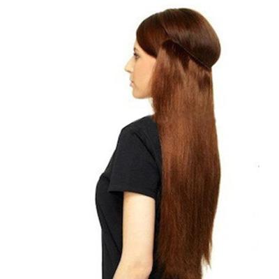 China Can Be The New Fashion Virgin Hair Dyed Unprocessed In 2021 Flip On Hair Extension With Straight Or Custized for sale