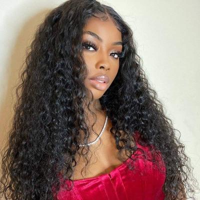 China Wholesale Curly Kinky Pre Plucked Hair 100% , 360 Virgin Hair Wig 360 Lace Front Lace Wig Headband for sale