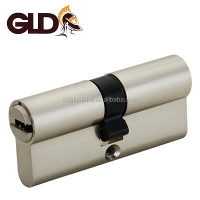 China Flat Tops High Quality And Security Normal Key Lock Door Euro Brass Mortise Computer Cylinder for sale