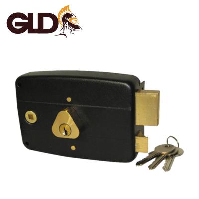 China Mortise Steel Door Middle East Market Wholesale Door LockSafety Dead Bolt Rim Door Lock for sale