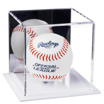 China Non-toxic acrylic box for tennis ball display cases tennis ball display case acrylic perspex for sale