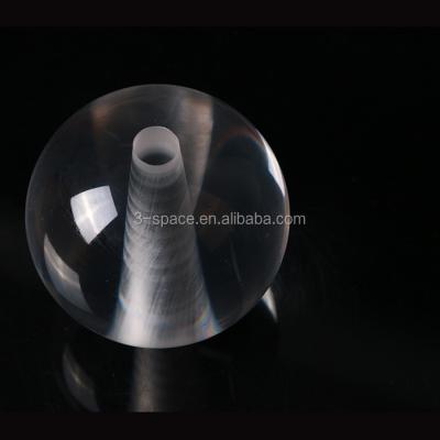 China Japan Decorative Plexiglass Clear Ball Round Balls 50mm Solid Clear Acrylic Plastic Ball With Hole for sale