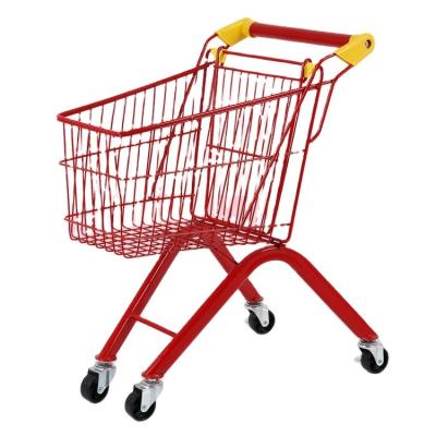 China Popular Hebei Spot Children's Mini Shopping Cart / Supermarket Children's Hand Push Shopping for sale