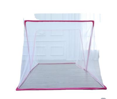 China LLIN High Quality Folding Luxury Newborn Cheap Household Travel Good Night Cloth Baby Crib Mosquito Net for sale