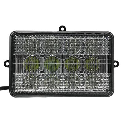 China PMMA 60 Watt Rectangle LED Flood Lamp Beam Agricultural Headlamp Led Work Lights For Tractor Truck for sale