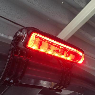 China For Popular Red DC LED Red Zone Warning 30W 10-80V Area Safety Lamp Warehouse Pedestrian Warning Light For Forklift Line Light for sale