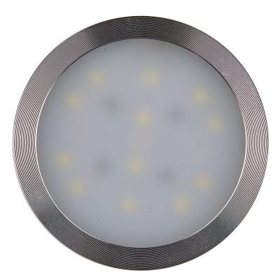 China 12V 24V LED Light Cool White Exterior Mount Car Boat Interior Caravan RV IP65 Marine Ceiling Light for sale