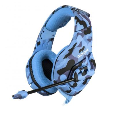 China Circumaural Helmet Cloth Ear Cover, Soft and Permeable Applied PS4 to K1B Grip Camouflage PC Gaming Headset for sale