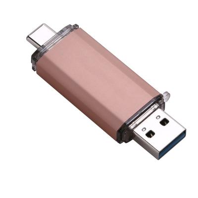 China High Speed ​​Type C USB Flash Drive 16GB USB Flash Metal OTG USB Drive for sale