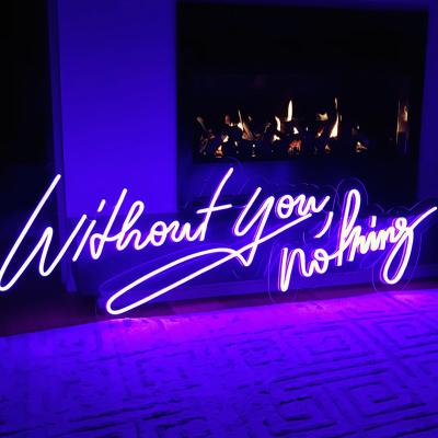 China Acrylic Customized Neon Signs Led Neon Light For Advertising Use Wired Neon Sign With Cheap Price for sale